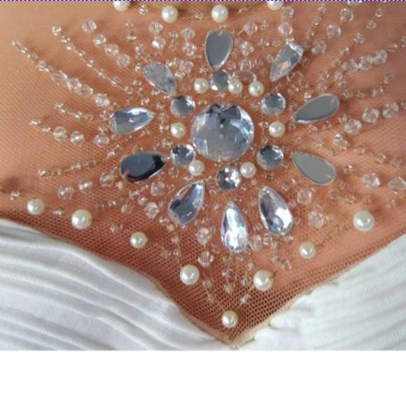 FRANK LYMAN - DESIGNER DRESS - WEDDING, COCKTAIL, PARTY - SIZE 10 - STUN… - Picture 3 of 11